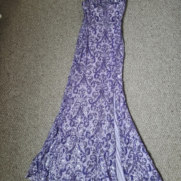 Windsor Purple Maxi Dress - Picture 6 of 8